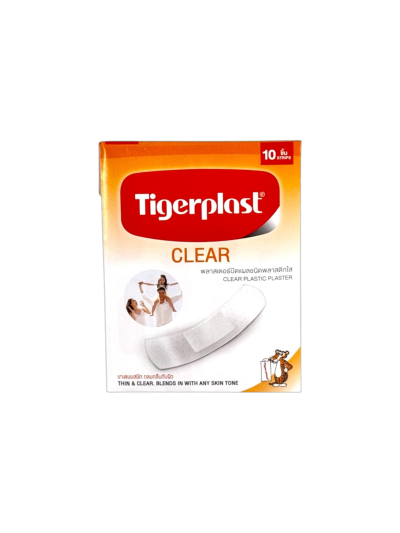 Tigerplast CLEAR (ใส) 10ชิ้น