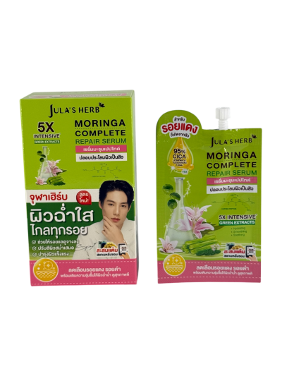 จุฬาเฮิร์บ มอรินก้า เจลมะรุม (6 ซอง) Jula's Herb Moringa Repair Gel