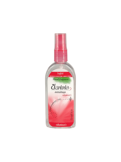 ซอฟเฟล สเปรย์ กลิ่นฟลอร่า 80ml (ชมพู) ใหญ่ SOFFEL