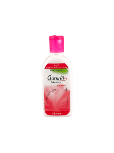 ซอฟเฟล โลชั่น กลิ่นฟลอร่า 60ml (ชมพู) SOFFEL