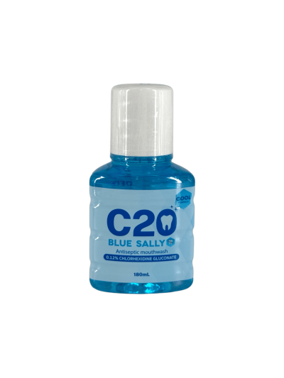 น้ำยาบ้วนปาก C-20 Blue Sally 180ml (ฟ้า)