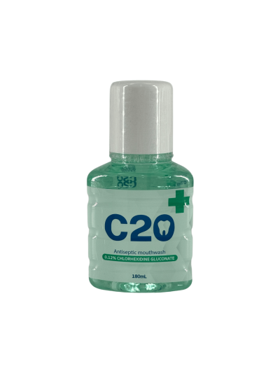 น้ำยาบ้วนปาก C-20 Plus 180ml (เขียว)