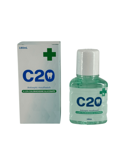 น้ำยาบ้วนปาก C-20 Plus 180ml (เขียว)
