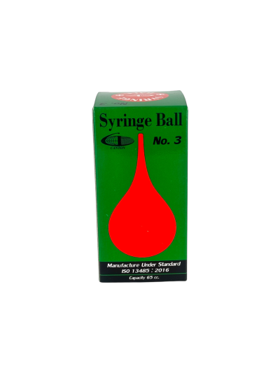 ลูกยางแดง NO.3 (Syringe Ball) ไซริงค์ บอล