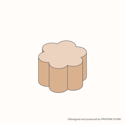 Flower Blooming - Mocha Mousse Color Series