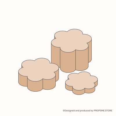 Flower Blooming - Mocha Mousse Color Series