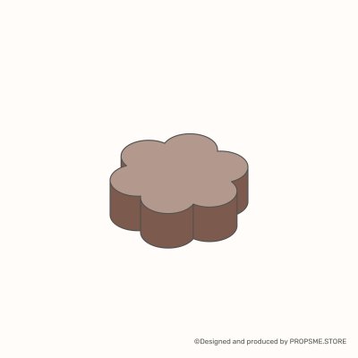 Flower Blooming - Mocha Mousse Color Series