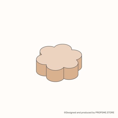 Flower Blooming - Mocha Mousse Color Series