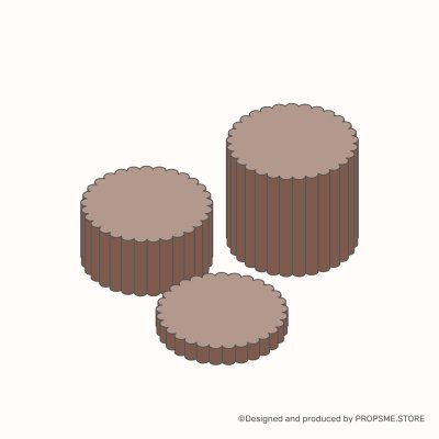 Marshmallow - Mocha Mousse Color Series