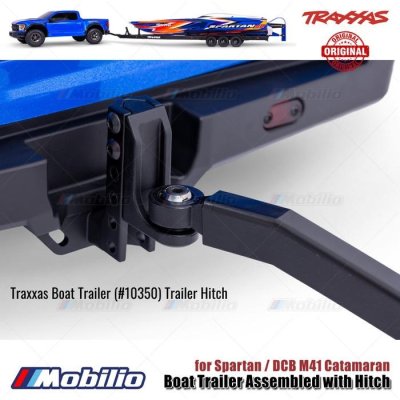 Traxxas Part #10350 Boat Trailer Assembled with Hitch for Spartan - DCB M41 Catamaran