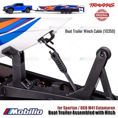 Traxxas Part #10350 Boat Trailer Assembled with Hitch for Spartan - DCB M41 Catamaran