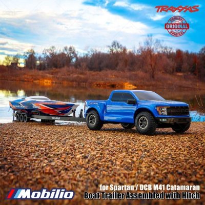 Traxxas Part #10350 Boat Trailer Assembled with Hitch for Spartan - DCB M41 Catamaran