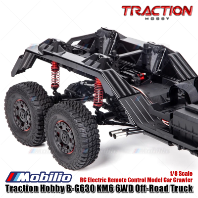 Traction Hobby B-G630 KM6 6WD Off-Road Truck 1/8 Scale RC Electric Remote Control Model Car Crawler