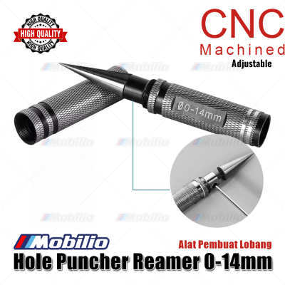 Alat Pembuat Lubang Hole Puncher Reamer 0 - 14 mm Steel Metal RC Cars