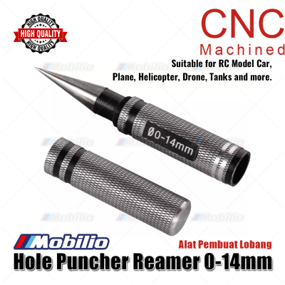 Alat Pembuat Lubang Hole Puncher Reamer 0 - 14 mm Steel Metal RC Cars