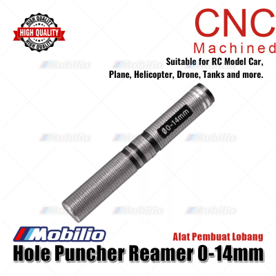 Alat Pembuat Lubang Hole Puncher Reamer 0 - 14 mm Steel Metal RC Cars