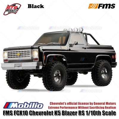 FMS FCX10 Chevrolet K5 Blazer RS 1/10 Official License RTR RC Crawler Extreme Performance