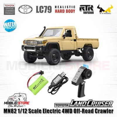 MN82 Toyota Land Cruiser LC79 1/12 Scale Electric 4WD Off-Road Crawler
