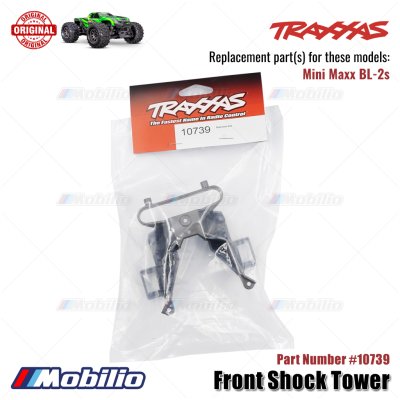 Traxxas Part #10739 Front Shock Tower RC Mini Maxx BL-2S