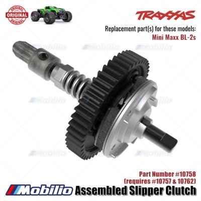 Traxxas Part #10758 Assembled Slipper Clutch RC Mini Maxx BL-2S