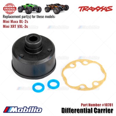 Traxxas Part #10781 Differential Carrier RC Mini Maxx BL-2S Mini XRT VXL-3S