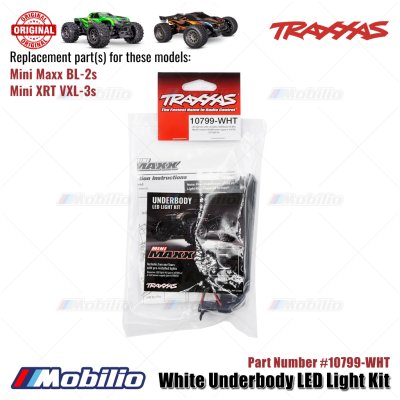 Traxxas Part #10799 Underbody LED Light Kit RC Mini Maxx BL-2S Mini XRT VXL-3S