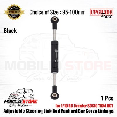Adjustable Steering Link Rod Panhard Servo Linkage for 1/10 RC Crawler