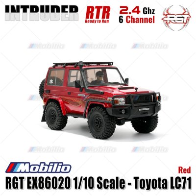 RGT EX86020 Intruder Toyota LC71 RTR 1/10 Scale 2.4GHz 4WD RC Rock Crawler Adventure