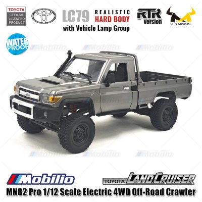 MN82 Pro Toyota Land Cruiser LC79 1/12 Scale Electric 4WD Off-Road Crawler