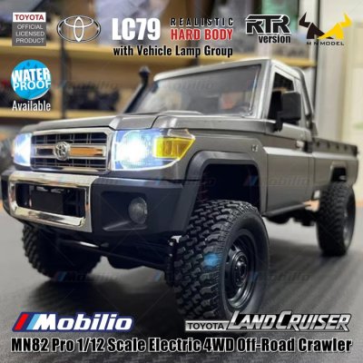 MN82 Pro Toyota Land Cruiser LC79 1/12 Scale Electric 4WD Off-Road Crawler