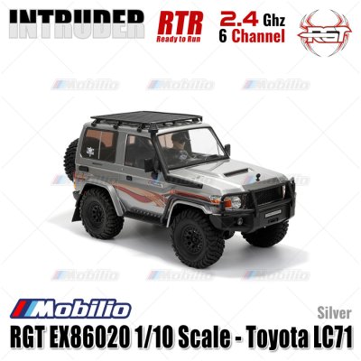 RGT EX86020 Intruder Toyota LC71 RTR 1/10 Scale 2.4GHz 4WD RC Rock Crawler Adventure