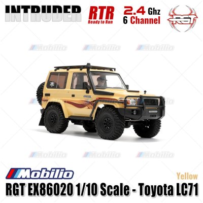 RGT EX86020 Intruder Toyota LC71 RTR 1/10 Scale 2.4GHz 4WD RC Rock Crawler Adventure