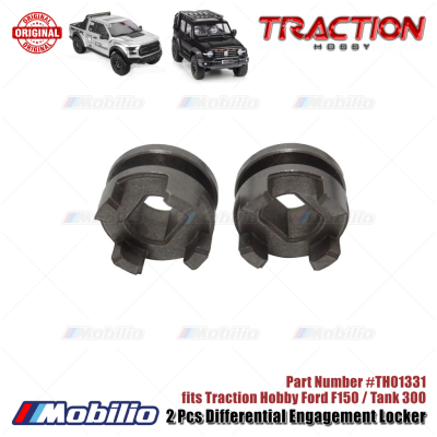 Traction Hobby Part #TH01331 2 Pcs Differential Engagement Locker fits RC Ford F150 / Tank300 1/8 Scale Crawler Adventure