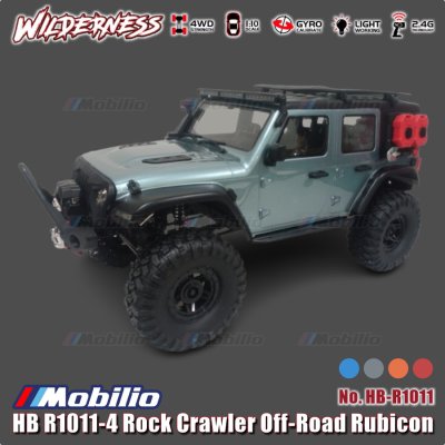 Wilderness HB R1011 /12/13/14 Rock Crawler Off-Road Rubicon RC 1/10 Scale Car Ready to Run RTR