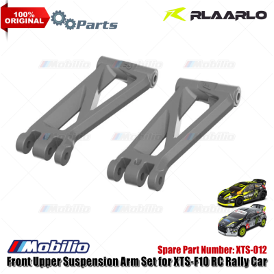 Rlaarlo Part #XTS-012 Front Upper Suspension Arm Set For XTS-F10 RC Rally Car