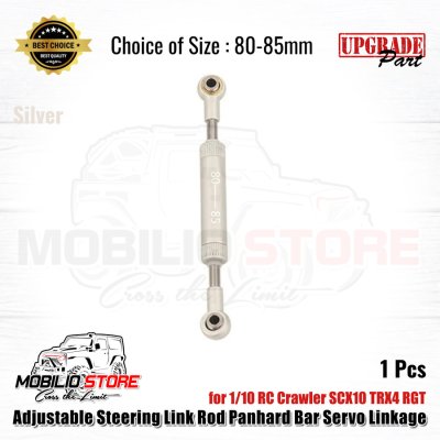 Adjustable Steering Link Rod Panhard Servo Linkage for 1/10 RC Crawler