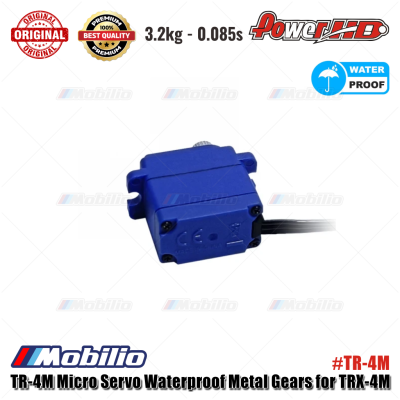 Power HD Servo HD TR-4M Waterproof metal gears 3.2kg - 0.085s for TRX-4M