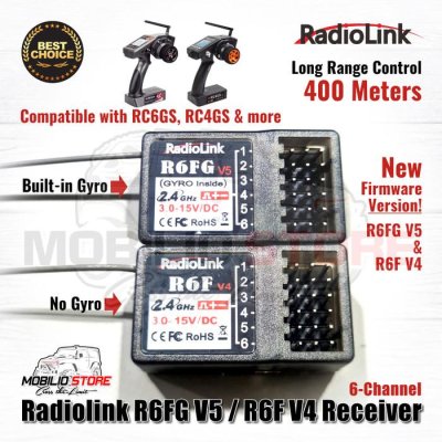Radiolink R6FG - R6F Receiver for Transmitter RC6GS, RC4GS RC Crawler