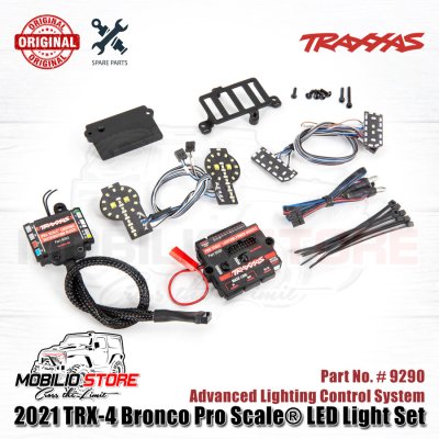 Traxxas LED light 2021 Ford Bronco TRX-4 Pro Scale Lighting Set #9290