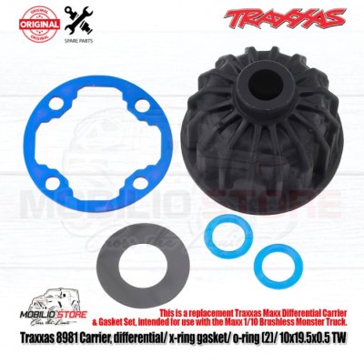 Traxxas #8981 Carrier Differential X-Ring Gasket O-Ring for Maxx