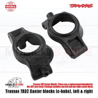 Traxxas #7832 Caster Blocks C-Hubs Left Right Original Part XRT X-Maxx