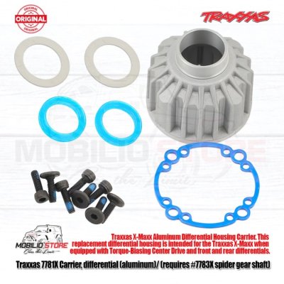 Traxxas #7781X Carrier Differential for 7783X Gear Shaft X-Maxx XRT
