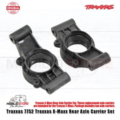 Traxxas 7752 Original Part Rear Axle Carrier Set Left Right for X-Maxx