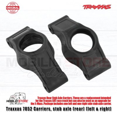 Traxxas #7852 Rear Carriers Stub Axle Rear Left & Right for XRT X-Maxx