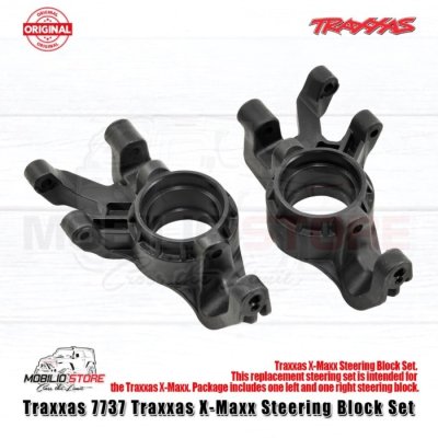 Traxxas #7737X Original Part Steering Block Set Left & Right for X-Maxx