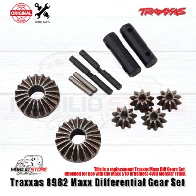 Traxxas #8982 Maxx Differential Gear Axle Set RC Monster Truck