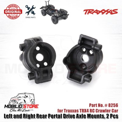 Traxxas Part #8256 Rear Portal Drive Axle Mounts for RC TRX4 Crawler