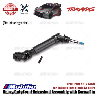 Traxxas Part #6760 Front Driveshaft Assembly for RC Ford Fiesta Rally