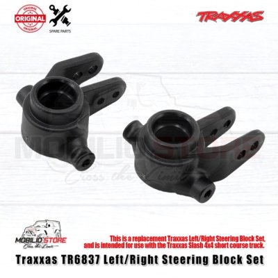 Traxxas 6837 Steering Block Set Left and Right for ST Rally Hoss Slash