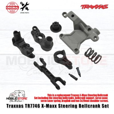 Traxxas #7746 Steering Bellcrank Set for X-Maxx Monster Truck